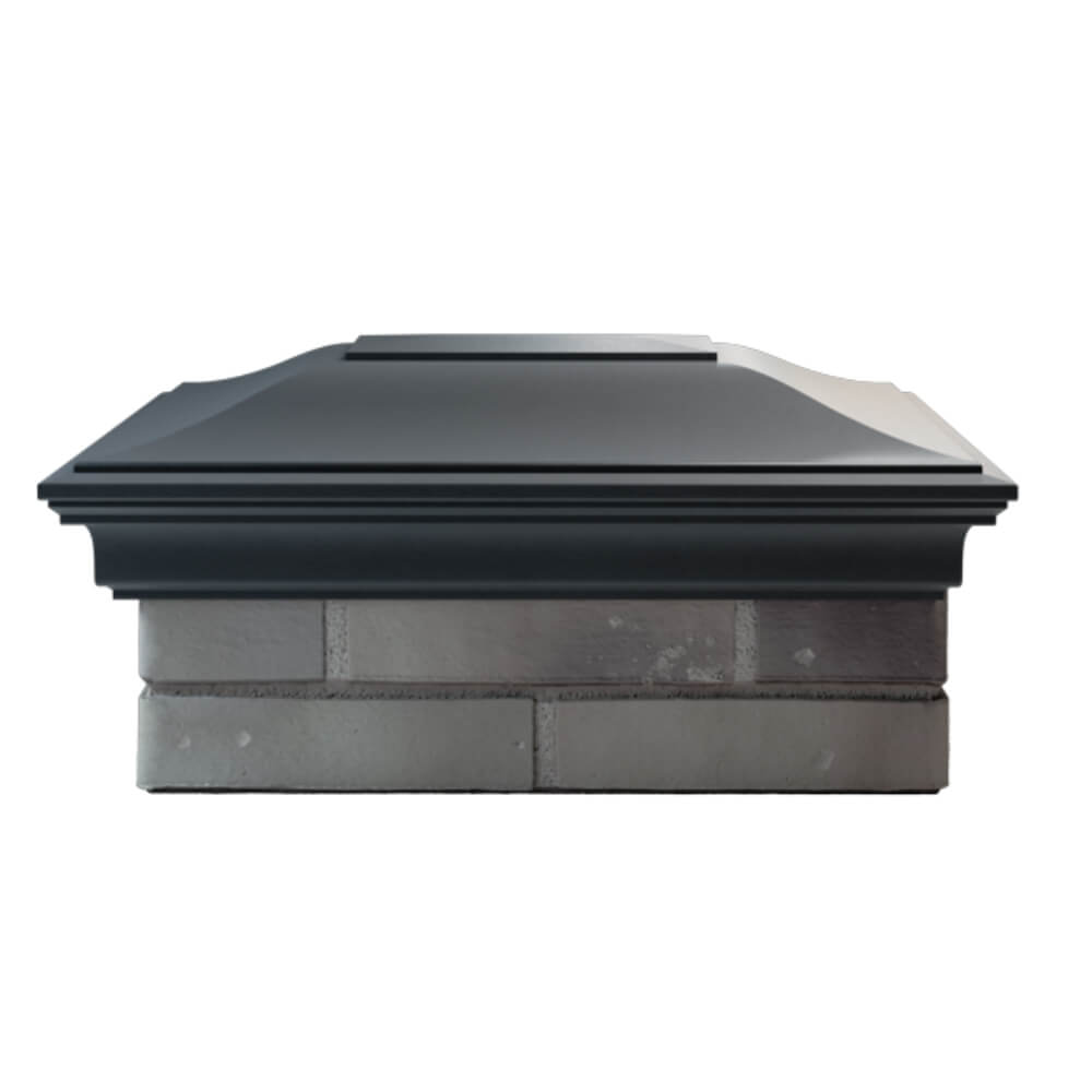 Колпак Zking Монблан Серый на столб 2х1.5 кирпича (515х385мм) в Аксае фото