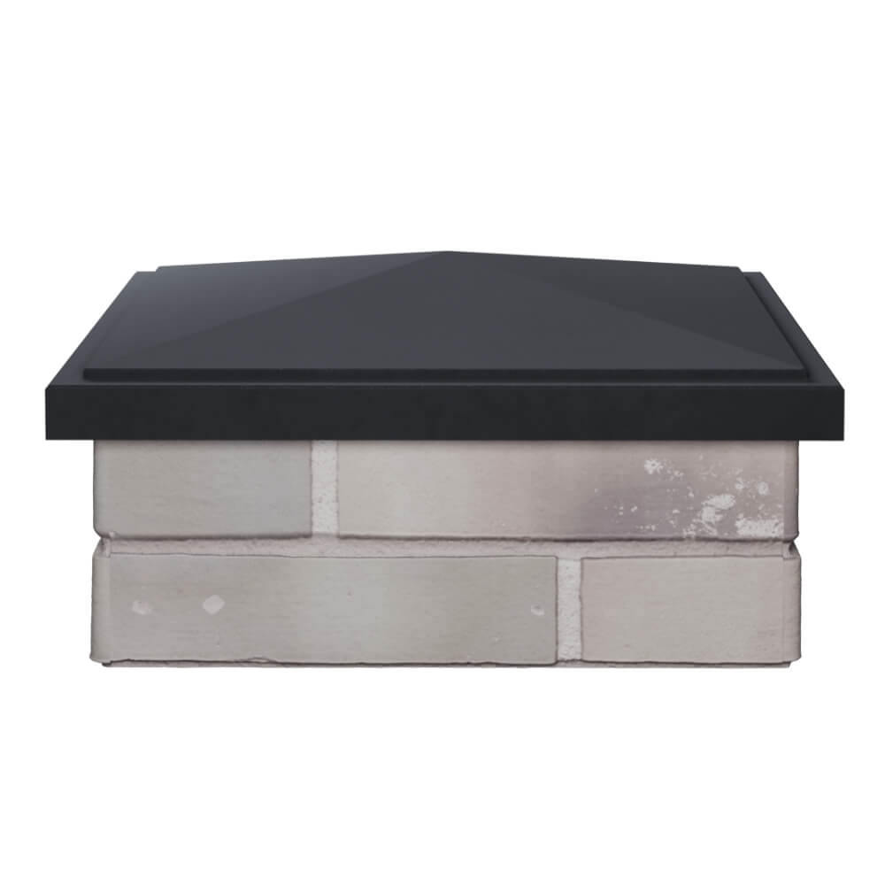 Колпак Zking БонаМоно Серый на столб 1.5х1.5 кирпича (385х385, 400х400мм) Аксай фото