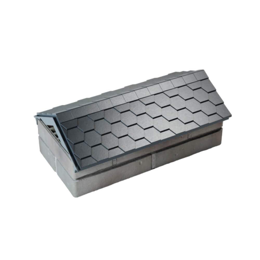 Парапет Zking Эверест Серый с посадкой на 1 кирпич (200/225/255мм) в Аксае фото