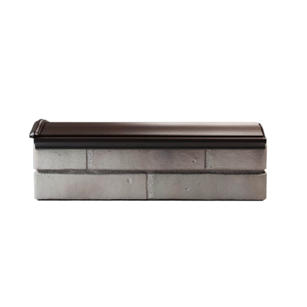 Парапет Zking Монблан Коричневый посадка на 0.5 кирпича (130мм) в Аксае фото