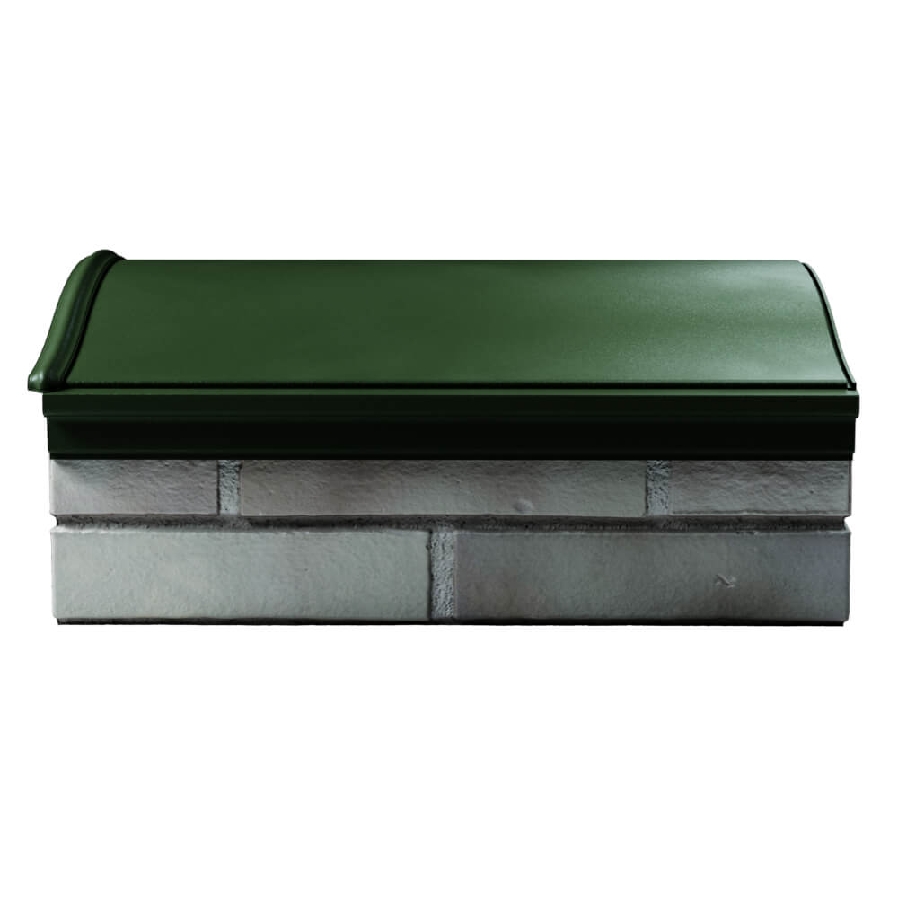 Парапет Zking Монблан Зеленый посадка на 1.5 кирпича (355/385мм) в Аксае фото