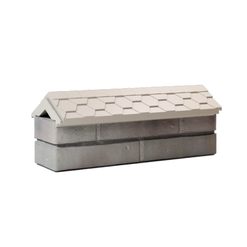 Парапет Zking Эверест Бежевый с посадкой на 0.5 кирпича (130мм) Аксай фото