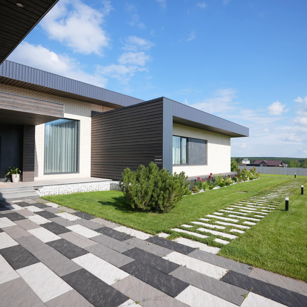 Шаговая плита STONE Светлая Галька 990х330х55мм в Аксае фото