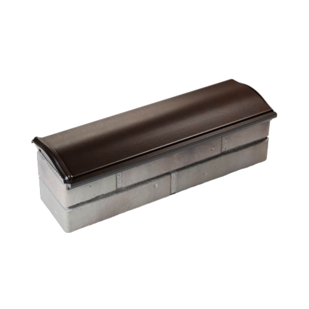 Парапет Zking Монблан Коричневый посадка на 0.5 кирпича (130мм) в Аксае фото