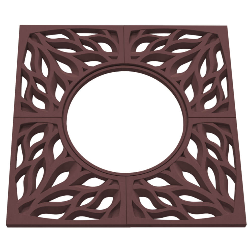 Приствольная решетка для дерева ZKING CRUST 1.2х1.2м Коричневая в Аксае фото