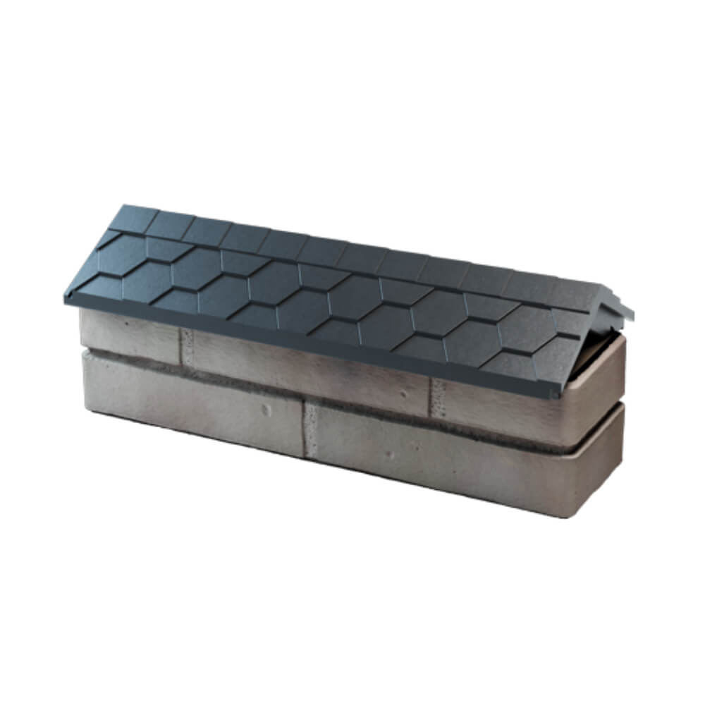 Парапет Zking Эверест Серый с посадкой на 0.5 кирпича (130мм) в Аксае фото