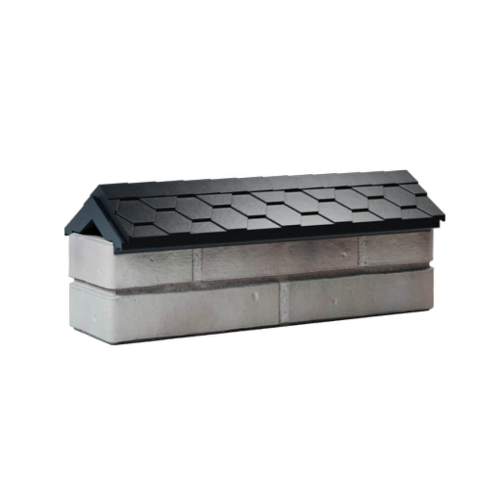 Парапет Zking Эверест Черный с посадкой на 0.5 кирпича (130мм) Аксай фото