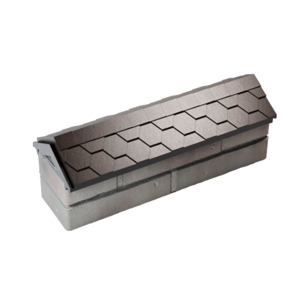 Парапет Zking Эверест Коричневый с посадкой на 0.5 кирпича (130мм) в Аксае фото