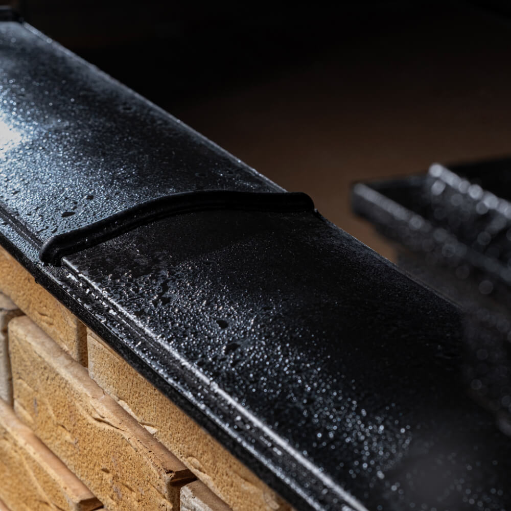 Парапет Zking Монблан Черный посадка на 0.5 кирпича (130мм) в Аксае фото