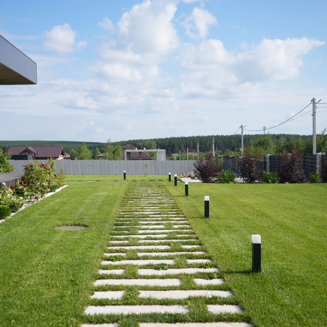 Шаговая плита STONE Светлая Галька 990х330х55мм в Аксае фото