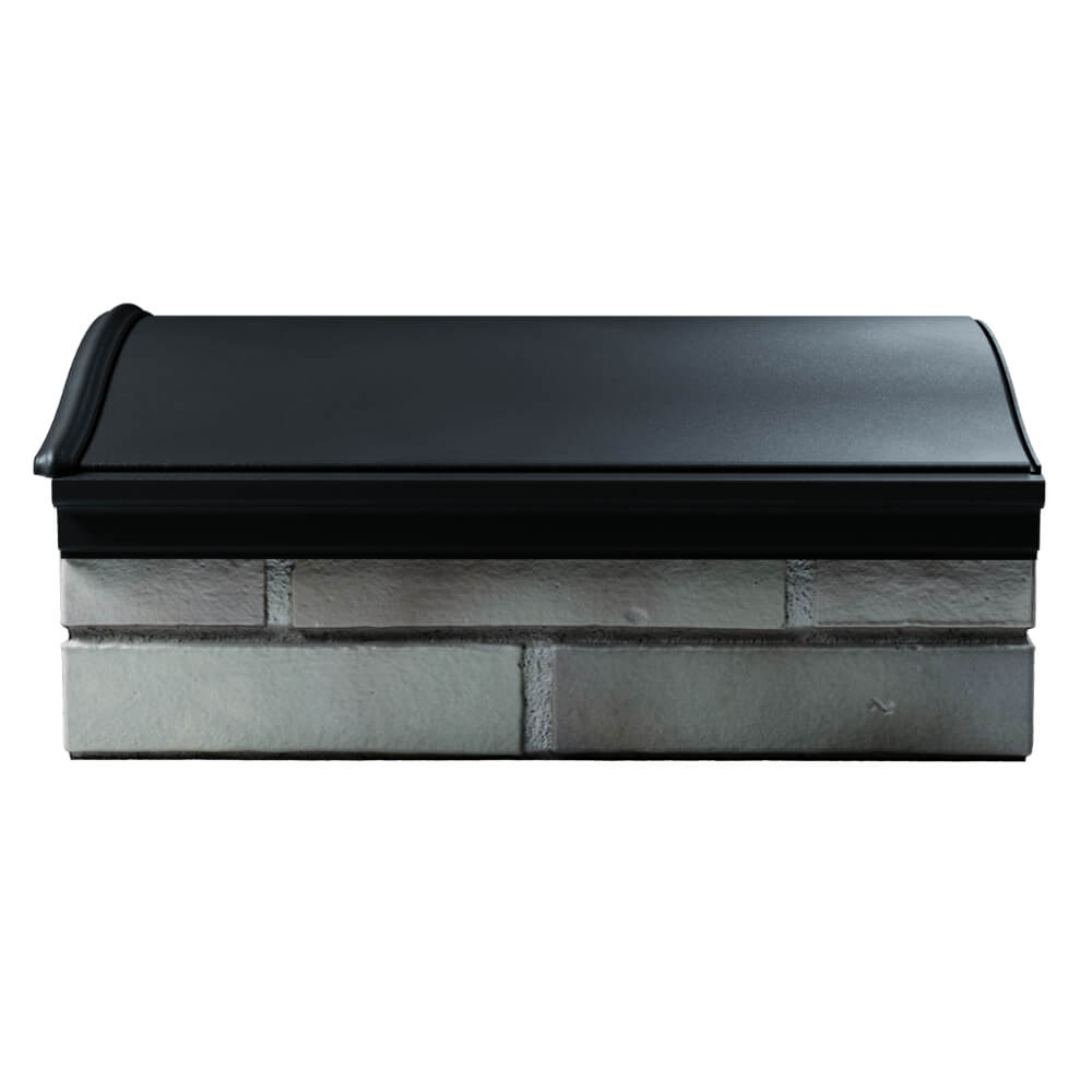 Парапет Zking Монблан Черный посадка на 1.5 кирпича (355/385мм) в Аксае фото