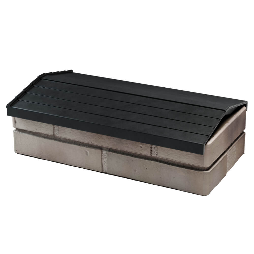 Парапет Zking Бона ХайТек Черный с посадкой на 1 кирпич (200/225/255мм) в Аксае фото