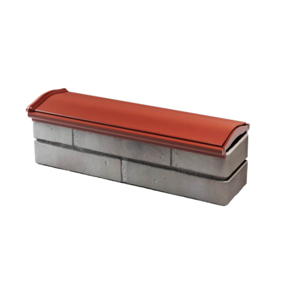 Парапет Zking Монблан Красный посадка на 0.5 кирпича (130мм) в Аксае фото