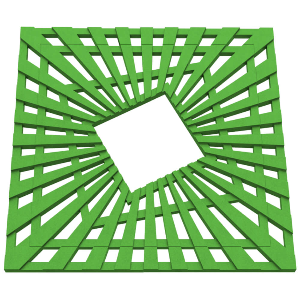 Приствольная решетка для дерева ZKING ATMOSPHERE 1.2х1.2м Зеленая в Аксае фото