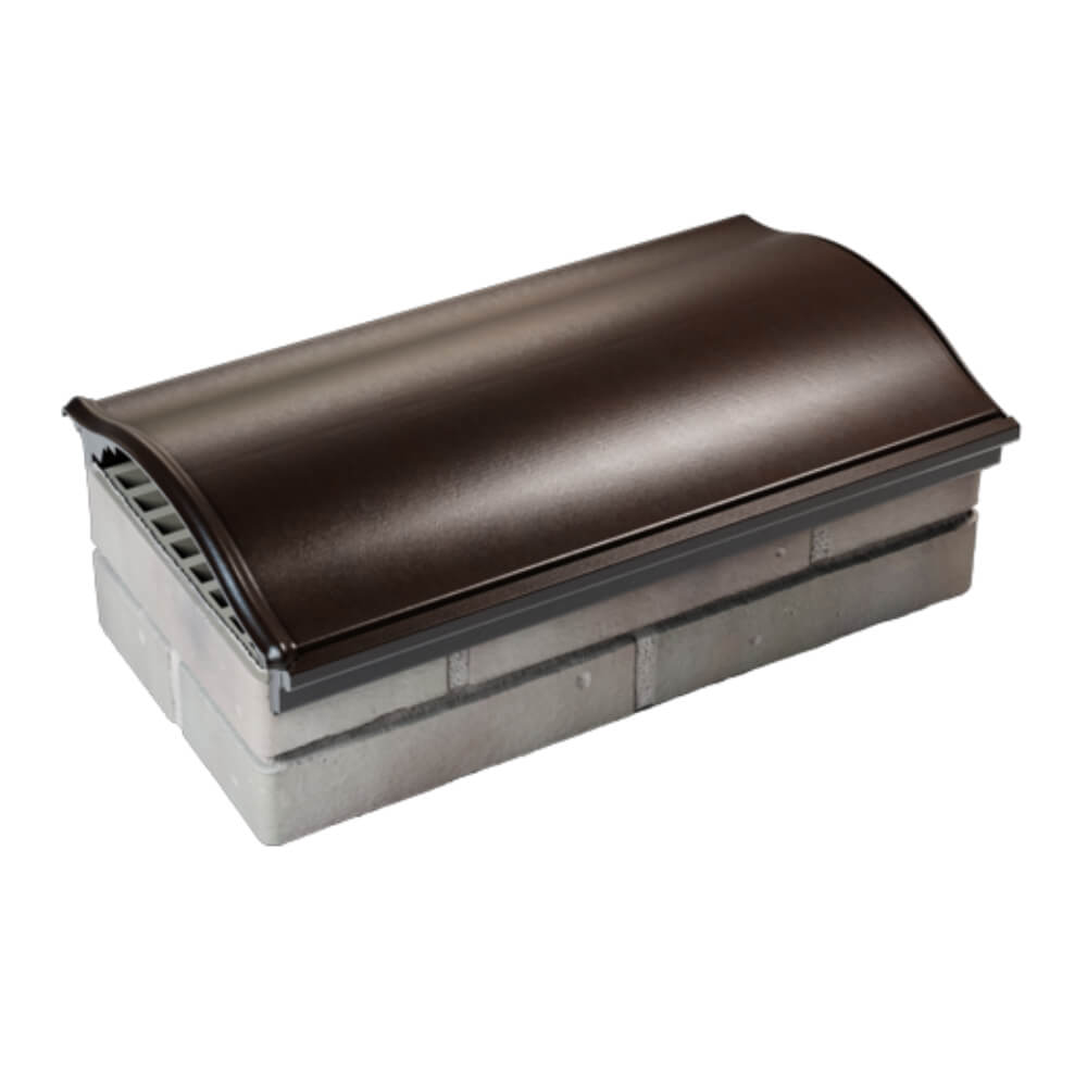 Парапет Zking Монблан Коричневый посадка на 1 кирпич (200/225/255мм) в Аксае фото