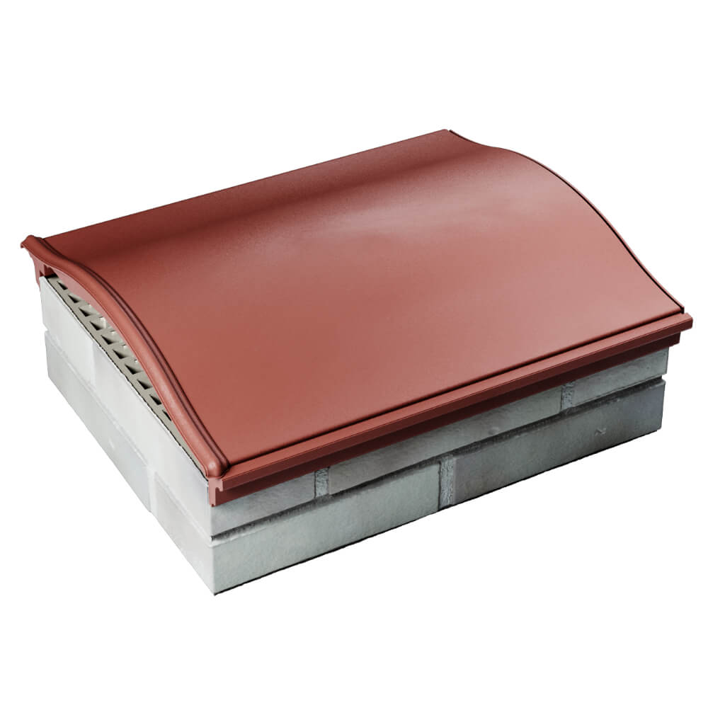 Парапет Zking Монблан Красный посадка на 1.5 кирпича (355/385мм) в Аксае фото