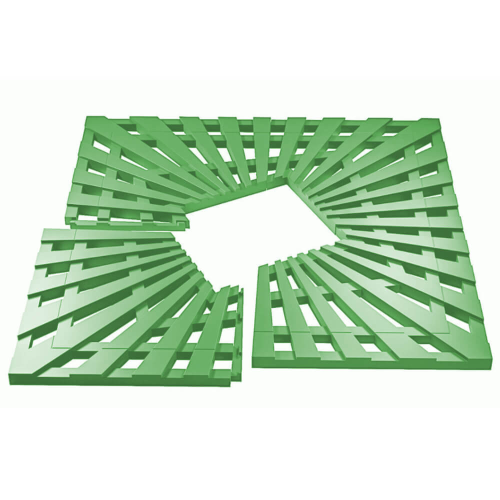 Приствольная решетка для дерева ZKING ATMOSPHERE 1.2х1.2м Зеленая в Аксае фото