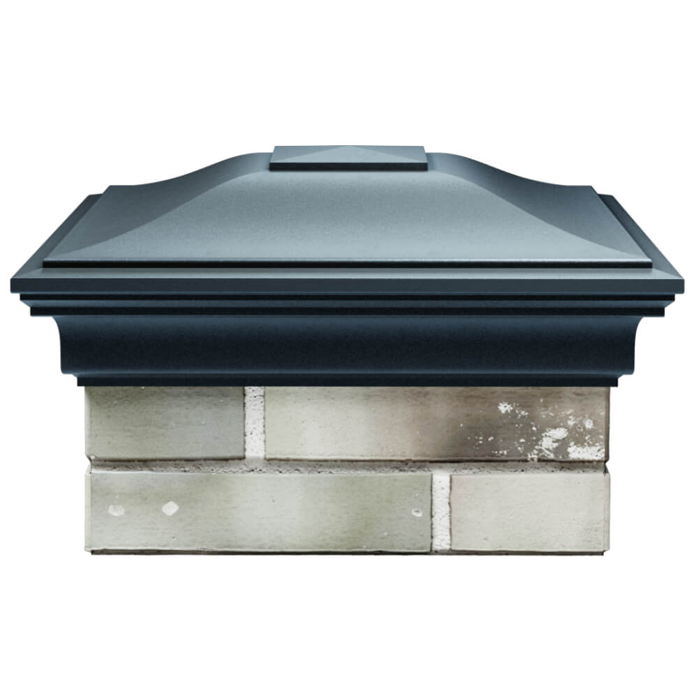 Колпак Zking Монблан Серый на столб 1.5х1.5 кирпича (385х385мм) Аксай фото