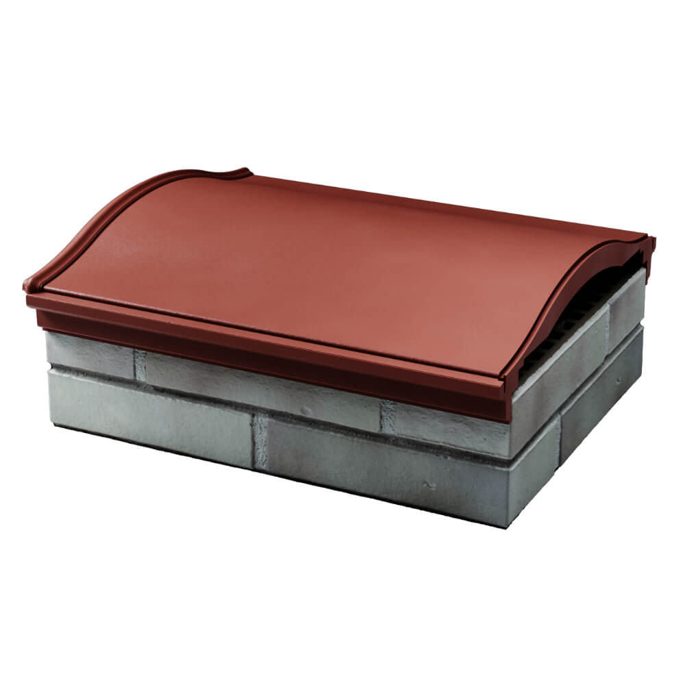 Парапет Zking Монблан Красный посадка на 1.5 кирпича (355/385мм) в Аксае фото