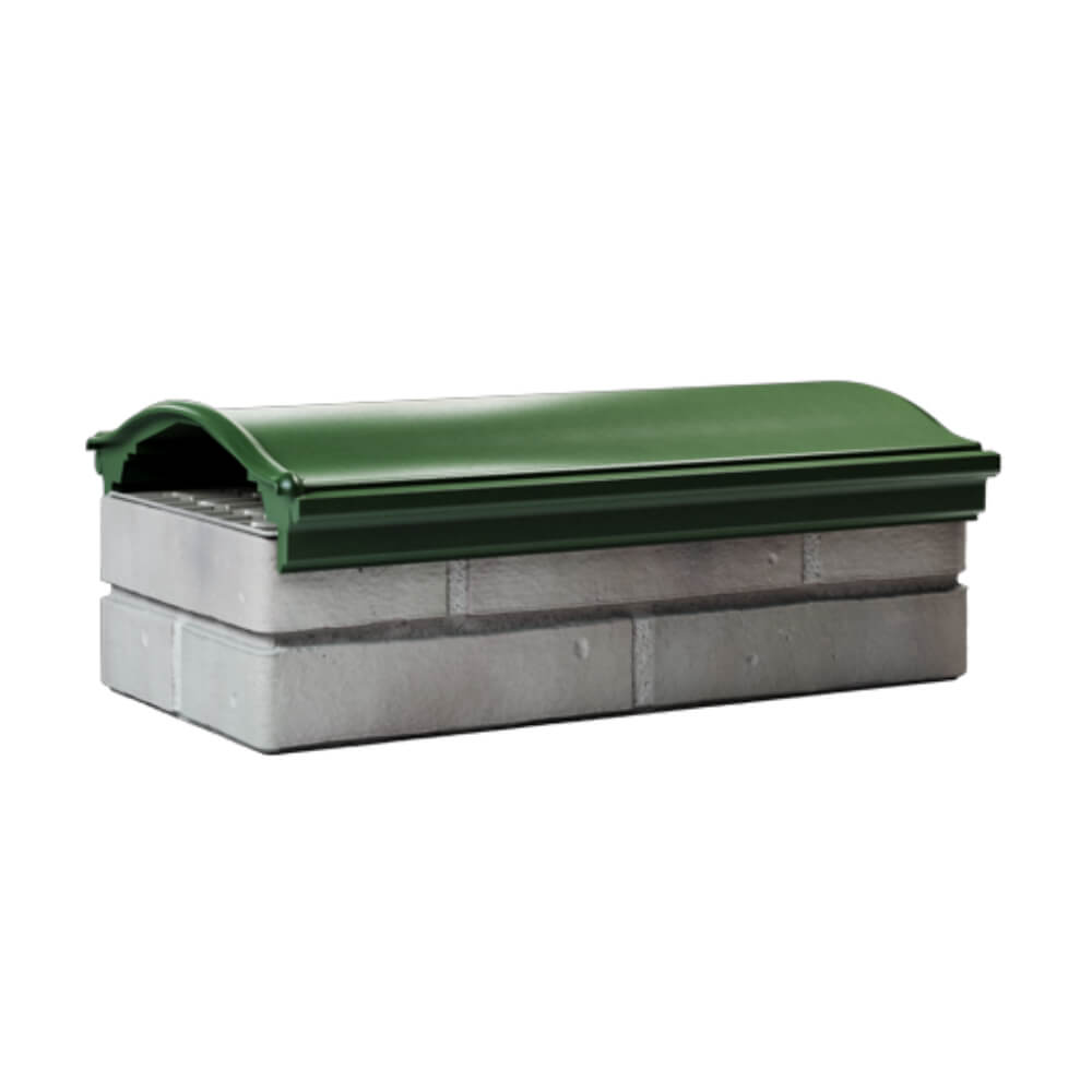 Парапет Zking Монблан Зеленый посадка на 1 кирпич (200/225/255мм) Аксай фото