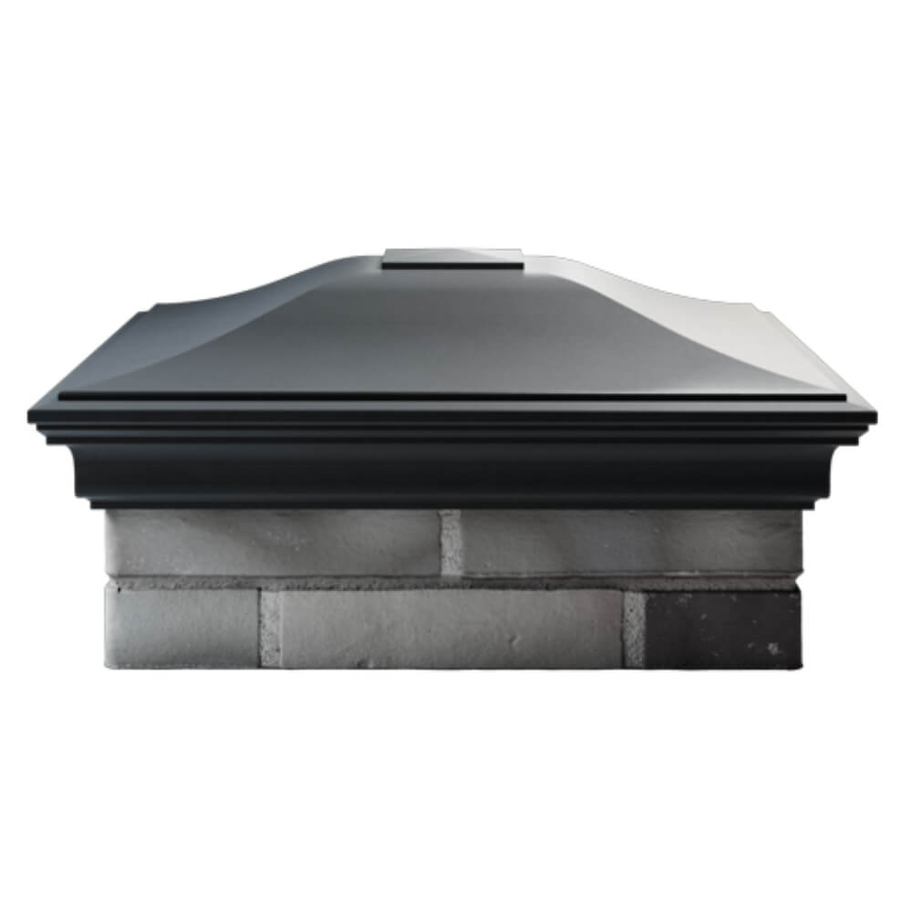 Колпак Zking Монблан Серый на столб 2х2 кирпича (515х515мм) в Аксае фото