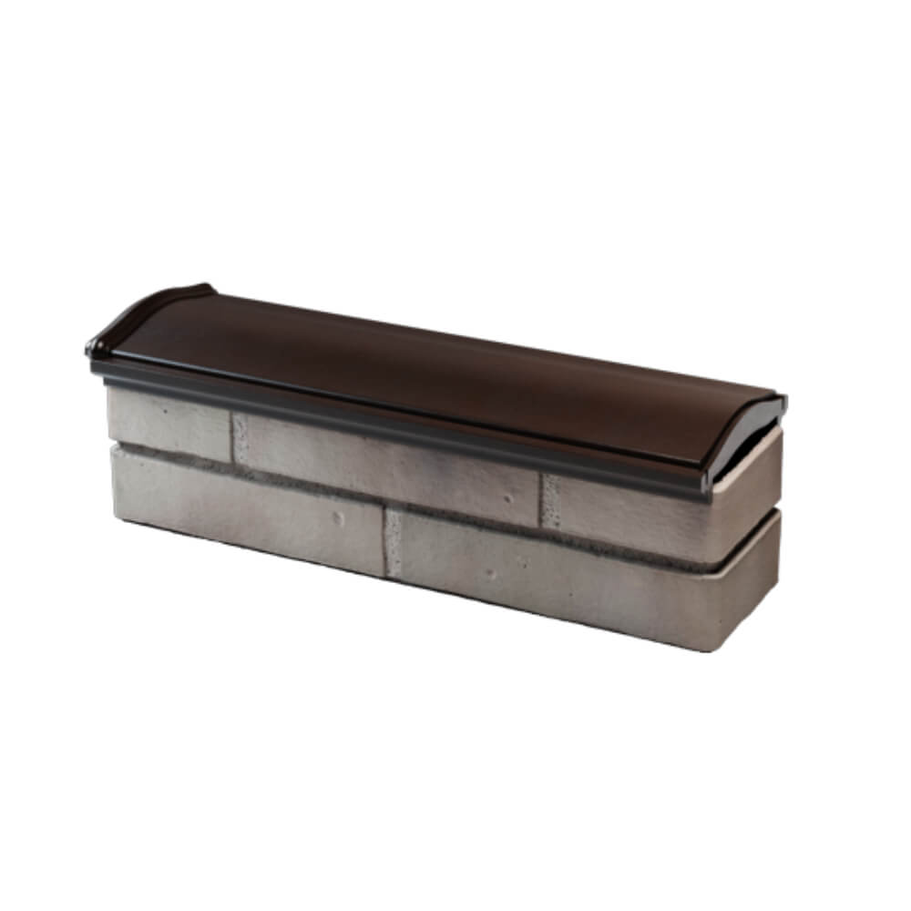 Парапет Zking Монблан Коричневый посадка на 0.5 кирпича (130мм) в Аксае фото