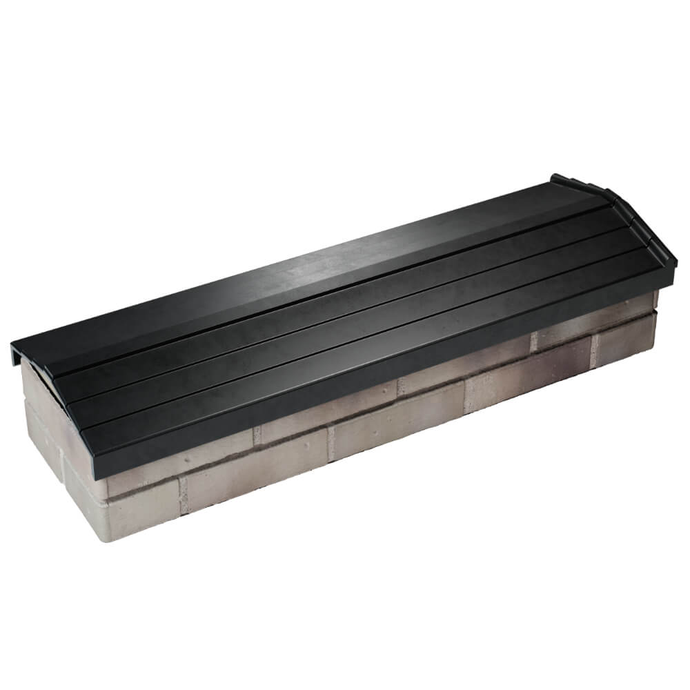 Парапет Zking Бона ХайТек Черный посадка на 0.5 кирпича (130мм) в Аксае фото