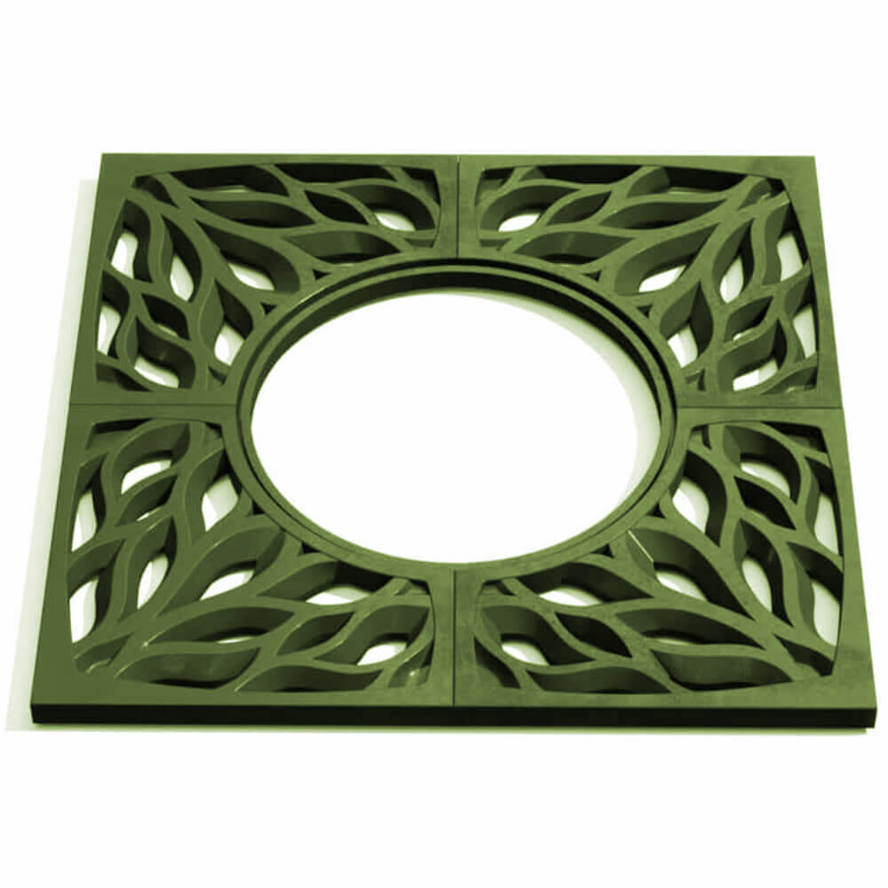 Приствольная решетка для дерева ZKING CRUST 1.2х1.2м Зеленая Аксай фото