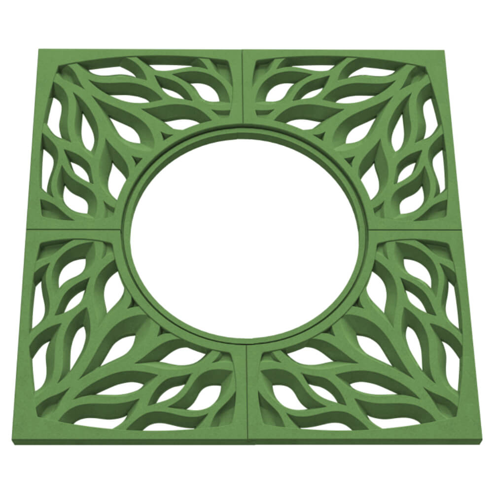 Приствольная решетка для дерева ZKING CRUST 1.2х1.2м Зеленая в Аксае фото