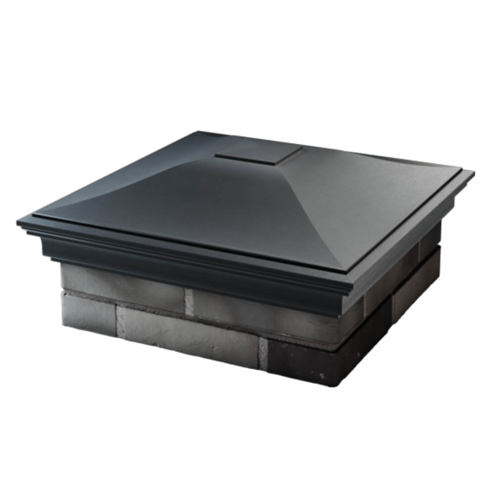 Колпак Zking Монблан Серый на столб 2х2 кирпича (515х515мм) в Аксае фото