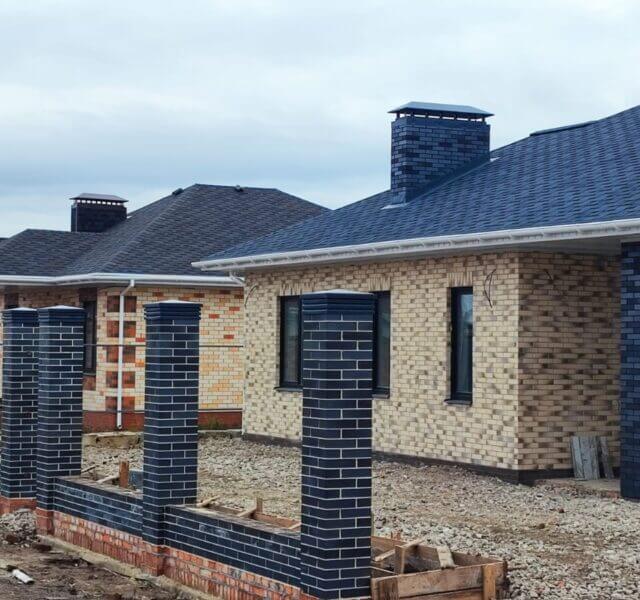 Колпак Zking Бона ХайТек Серый на столб 1.5х1.5 кирпича (385х385мм) в Аксае фото