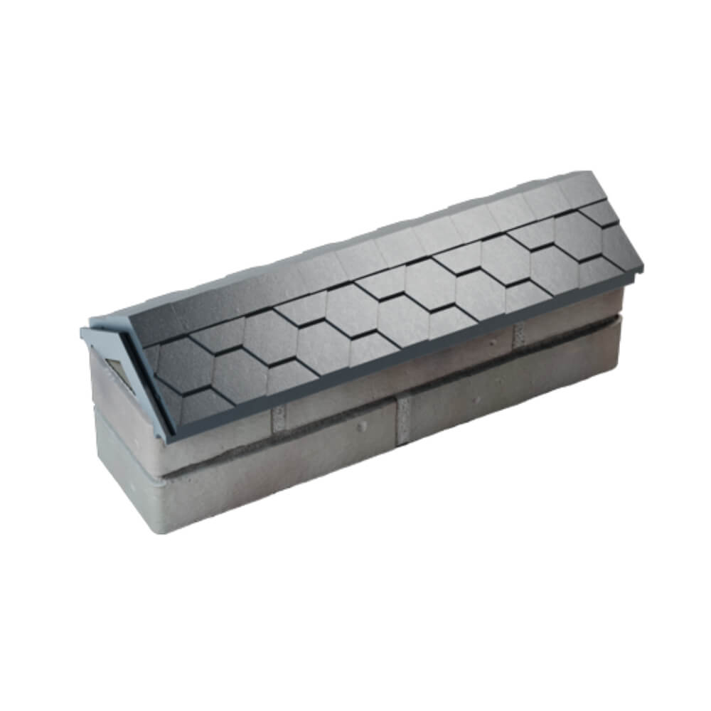 Парапет Zking Эверест Серый с посадкой на 0.5 кирпича (130мм) в Аксае фото